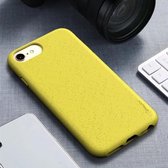 Voor iPhone 8/7 iPAKY Starry Series schokbestendig rietje + TPU beschermhoes (geel)
