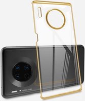 Voor Huawei Mate 30 Pro X-level Dawn-serie transparant ultradunne TPU-hoes (goud)