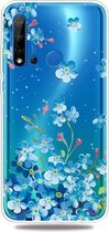 Fashion Soft TPU Case 3D Cartoon Transparant Soft Silicone Cover Telefoon Gevallen Voor Huawei Nova5i / P20 Lite 2019 (Starflower)