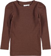NAME IT NMFKABEXI LS SLIM TOP Meisjes T-shirt - Maat 86