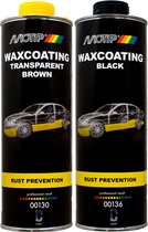 MoTip Anti-Roest Waxcoating in Onderschroefbus 1 liter - Transparant bruin