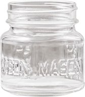Mason Jar - Square - 240 ml - 12 stuks