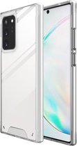 Voor Samsung Galaxy Note20 Ultra 5G Krasbestendig TPU + Acryl Space Case Beschermhoes (Transparant)