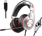 XIBERIA K5 Subwoofer 7.1 Music Gaming Headset, Kabellengte: 2 m, Stijl: Enkele USB (grijs)