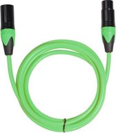 XRL mannelijk naar vrouwelijk microfoonmixer audiokabel, lengte: 1,8 m (groen)