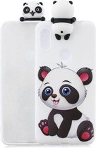 Voor Xiaomi Redmi Note 6 schokbestendig Cartoon TPU beschermhoes (Panda)