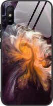 Voor Geschikt voor Xiaomi Redmi 9A beschermhoes met marmerpatroon (DL01)