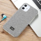 Mutural glanzende doek + TPU + pc-beschermhoes voor iPhone 12 mini (zilver)