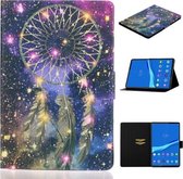 Voor Lenovo Tab M10 Plus TB-X606F Gekleurde Tekening Horizontale Flip Leren Case met Houder & Kaartsleuf & Slaap / Wekfunctie (Windbell)