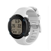 Smart Watch siliconen polsband horlogeband voor Suunto D6i (wit)