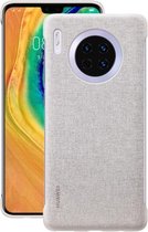 Voor Huawei Mate 30 Originele Huawei schokbestendige PU lederen beschermhoes (grijs)