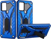 Voor vivo V20 Pro / S7 schokbestendige TPU + pc-beschermhoes met houder (blauw)