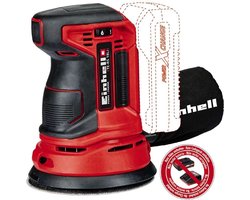 Einhell Accu Excentrische Schuurmachine TE-RS 18 Li Solo - Power X-Change - 18 V/Li-ion - Schuuroppervlak: Ø 125 mm - Incl. 1 x schuurpapier - Excl. Accu en lader