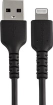 StarTech USB-A naar Lightning Kabel voor Apple - 0,3 meter - Zwart