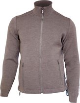 Ivanhoe Vest Assar Heren Met Ritssluiting Merinowol Grijs Mt S