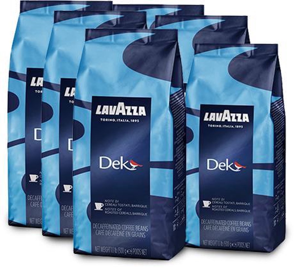 - Dek (Decaffeinato) Bonen - 12x 500g -