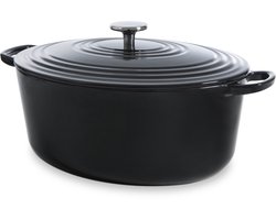 BK Bourgogne Gietijzeren Wildpan 32cm/7.5l - inductie braadpan – ovenbestendig tot 230 graden –…