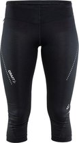 Craft Essential Capri Dames - Zwart - maat XS