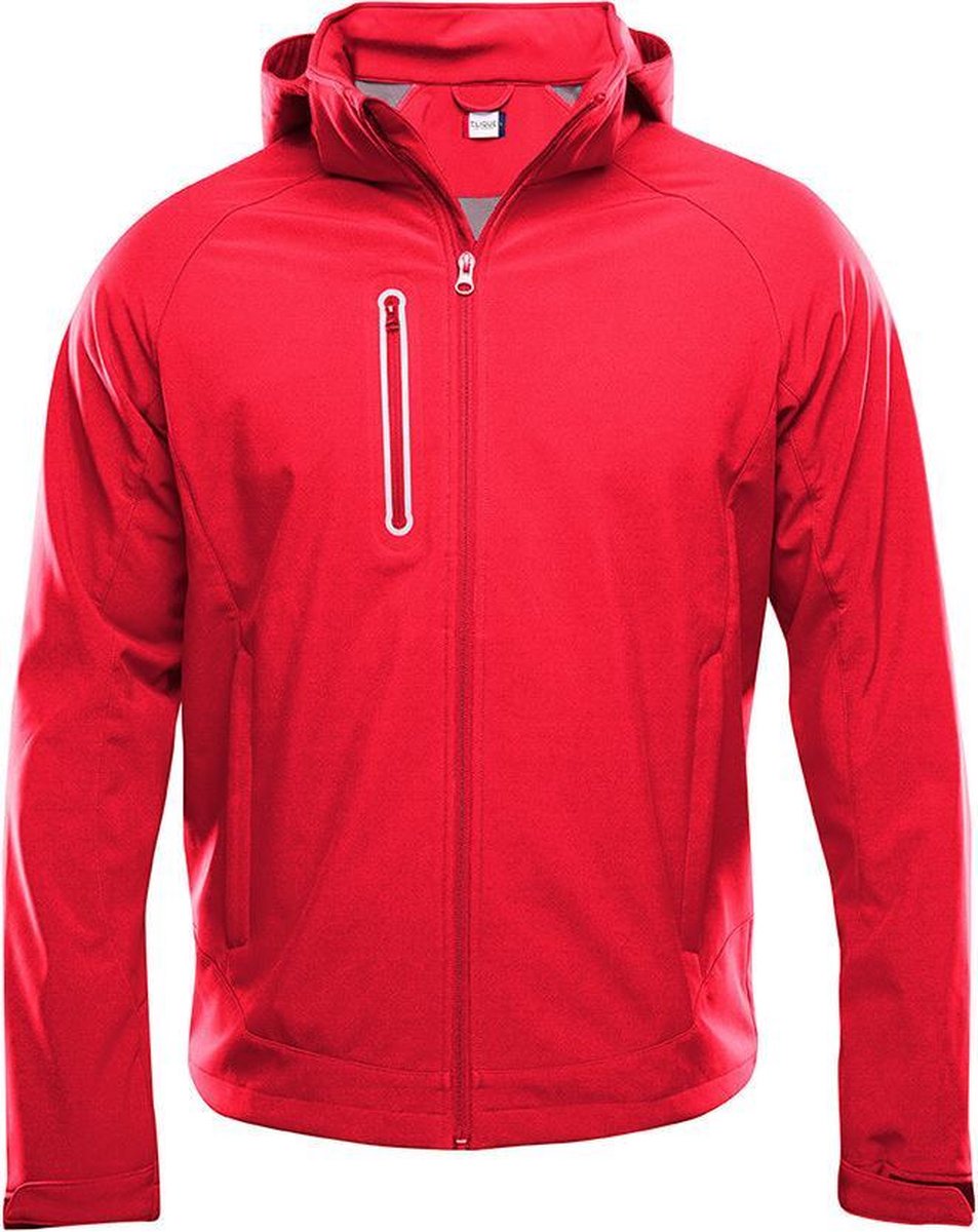 Milford softshell jacket heren rood m
