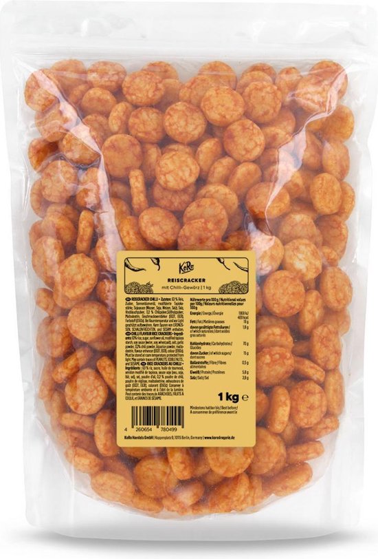 KoRo | Rijstcrackers chili 1 kg