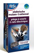 BSI - Elektrische muizen- en rattenval - met vangmelding - Zonder dierenleed - Zonder Vergif