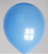 Globos ballonnen rond nr10 blauw a 100st