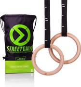 Houten Turn Gym Ringen (28MM) - StreetGains®