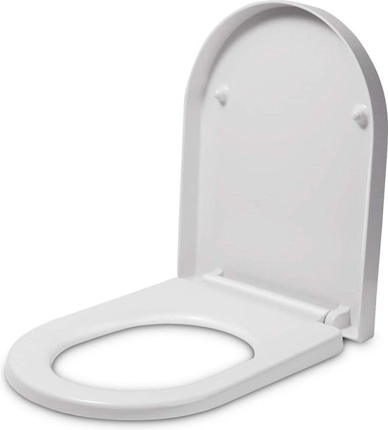 Vallen het formulier jas WC Bril-Toiletbril-Soft close en quick-release-functie | bol.com