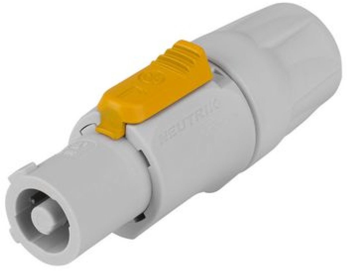 NEUTRIK Powercon Neutrik - Stekker - Wit - NAC3FCB