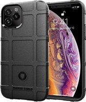 Voor iPhone 12 mini Volledige dekking schokbestendig TPU-hoesje (zwart)