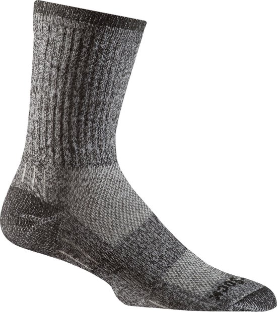 Foto: Wrightsock escape crew grijs zwart 37 41