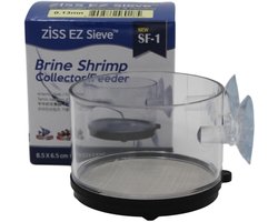 Ziss Zeef Sf-1 Artemia 8,5 X 6,5 Cm Zwart/transparant 2-delig 0,1mm