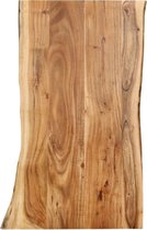 Medina Tafelblad 100x(50-60)x2,5 cm massief acaciahout