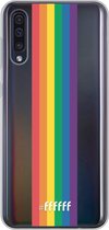 6F hoesje - geschikt voor Samsung Galaxy A30s -  Transparant TPU Case - #LGBT - Vertical #ffffff