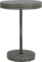 Medina Tuintafel 75,5x106 cm poly rattan grijs