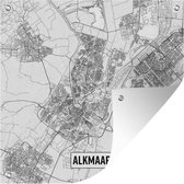 Tuinposters Stadskaart Alkmaar - 50x50 cm - Plattegrond - Tuindoek - Buitenposter