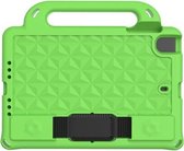 Voor iPad mini 6 Diamond Series EVA Anti-Fall Shockproof Sleeve Beschermhoes met houder en riem (groen)
