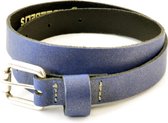 Kidzzbelts Meisjesriem 1880 - Blauw  - 65 cm