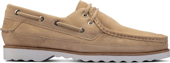 Clarks - Chaussures pour hommes - Durleigh Sail - G - daim taupe - taille 7