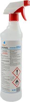 Sprayflacon 0,75L verstuiver voor ontsmetting van oppervlakten