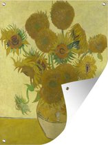 Décoration de Jardin Tournesols - Peinture de Vincent van Gogh - 30x40 cm