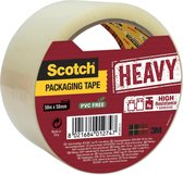 Scotch verpakkingsplakband Heavy, ft 50 mm x 50 m, transparant, per stuk