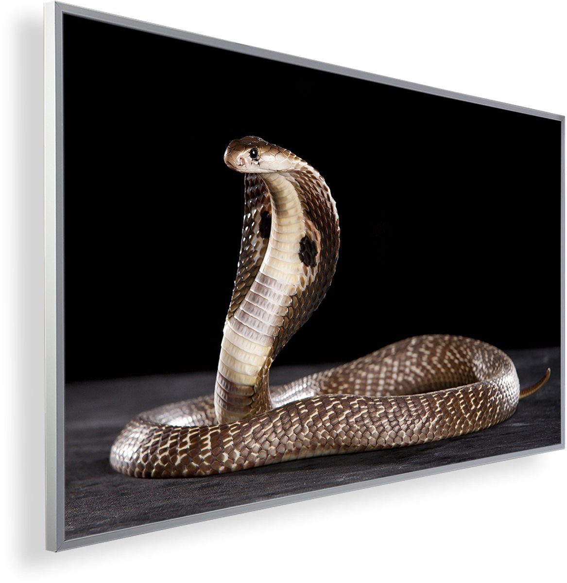 Infrarood Verwarmingspaneel 130W met fotomotief en Smart Thermostaat (5 jaar Garantie) - Cobra 84