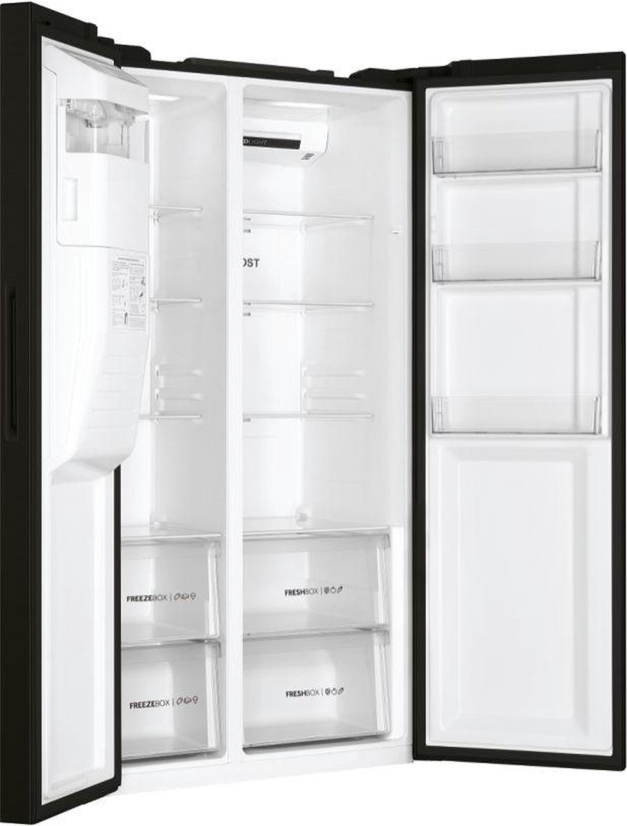 Haier, HSR3918FIPW, Réfrigérateur americain : : Cuisine et Maison