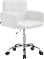 Bureaustoel - Voor Volwassenen - Bureaustoelen -  Modern - Wit - Metaal