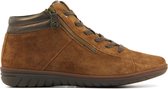 Hartjes Vrouwen Suède Sneakers / Damesschoenen 1720835 - Cognac - Maat 39.5