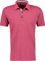 Lerros Poloshirt Poloshirt Met Allover Print 2133252 345 Mannen Maat - M