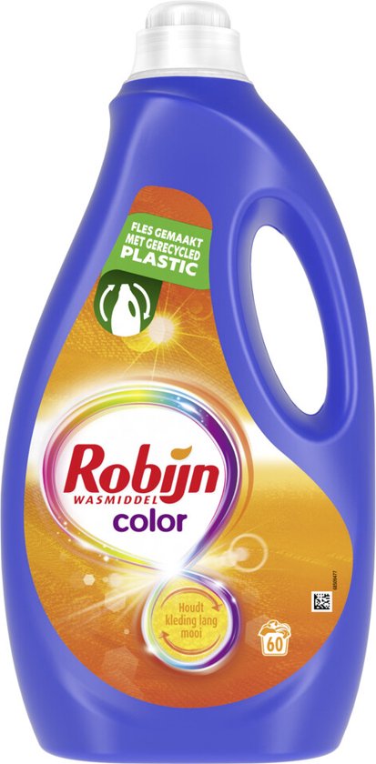 Robijn Color Care Serum Wasmiddel - 60 wasbeurten - 3L