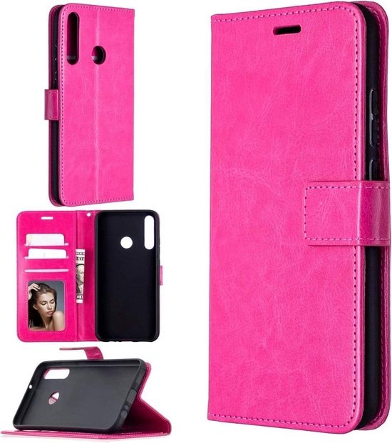 Motorola Moto G8 Power Lite Cover Book Case Rose