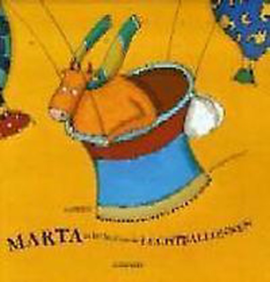 Cover van het boek 'Marta in het land van de luchtballonnen'